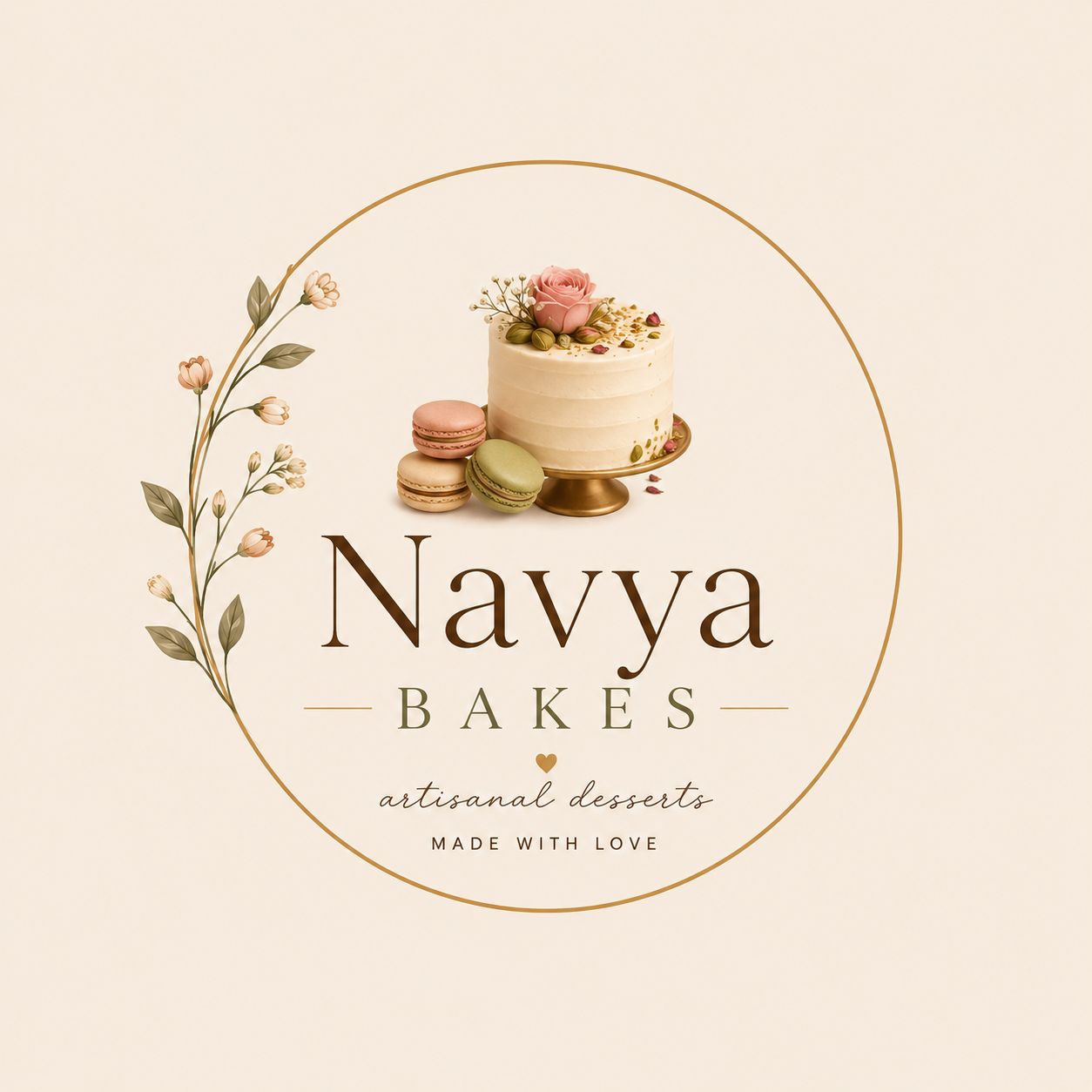 Navya Bakes Logo